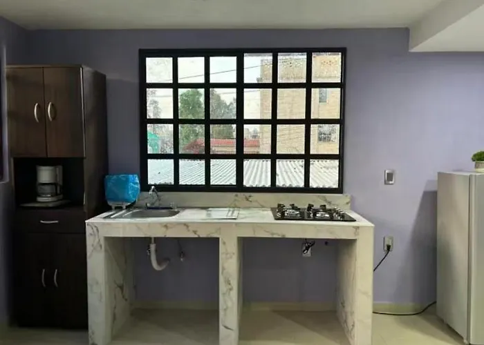 Apartamento Cómodo Depto Cerca Del Aicm México DF